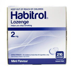 Habitrol Nicotine Lozenge 2mg Mint Flavor, 216 Pieces