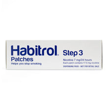Step 3 Habitrol nicotine transdermal patches 28 pieces left 